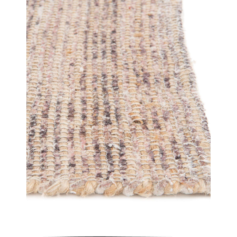 Tapis naturel / brun clair tissé à la main Watkin, Tapis de couloir 2 pi 2 po x 6 pi 1 po