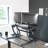 Adjustable Height Steel Standing Desk Converter-48131310