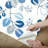 Roux Blue Peel and Stick Wallpaper