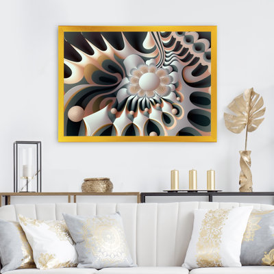 Fractal Flower Universe VI - reproduction sur toile