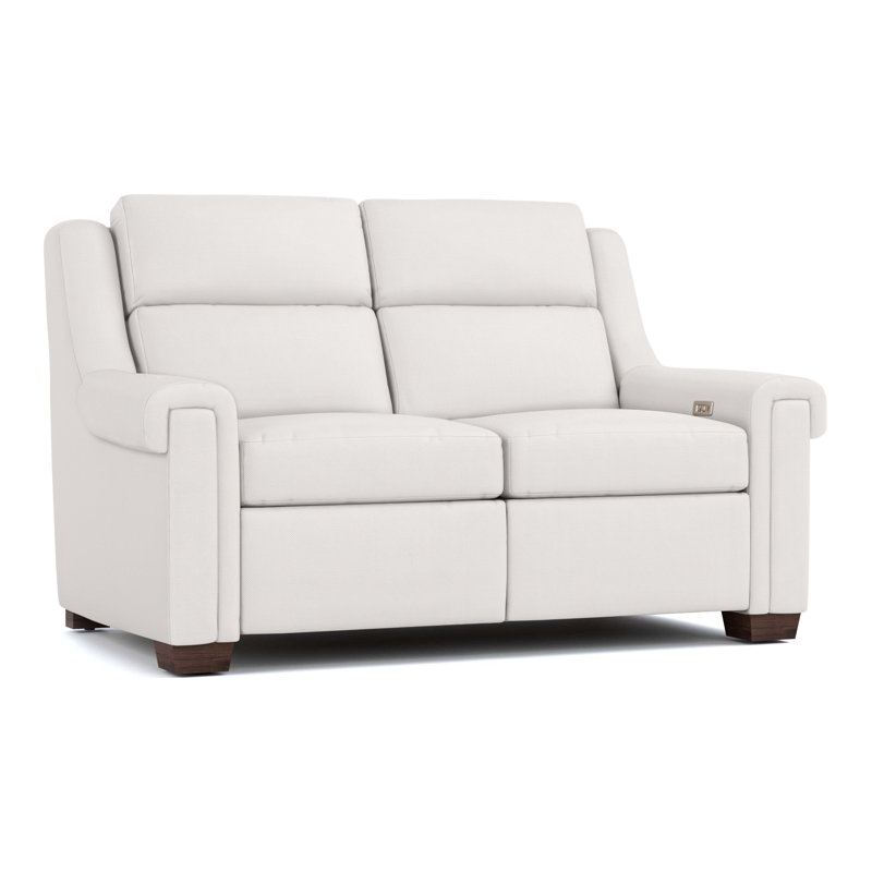 Chester Upholstered 67'' Reclining Loveseat, Perigold ‑ agneau sur sable blanc