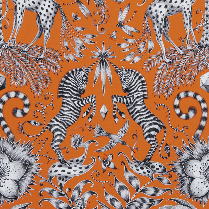 Animalia Kruger Fabric, Flame