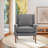 28.35'' Wide Wing Back Upholstered Accent Armchair (Set of 2)-96122283