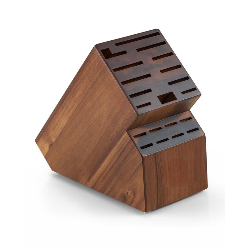 Porte-couteaux en bois d'acacia Home