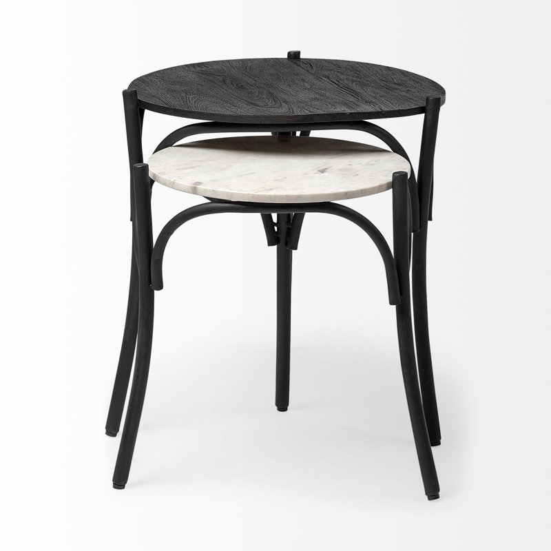 2 tables emboîtables Lumberton