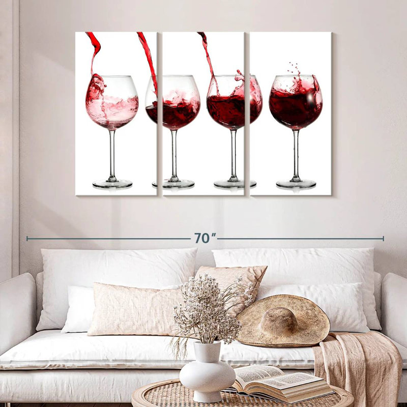 Verres à vin rouge Yarlin, H 32 po x l 50 po