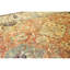 Hand Knotted Wool Area Rug in Rust And Ivory