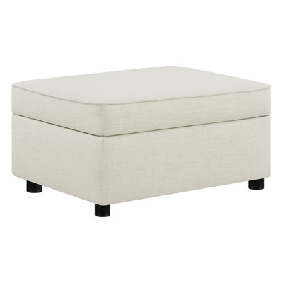 Hymes Upholstered storage ottoman 