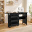 Table de couture pliante 45,67 po 4 en 1 avec rangement et roulettes verrouillables