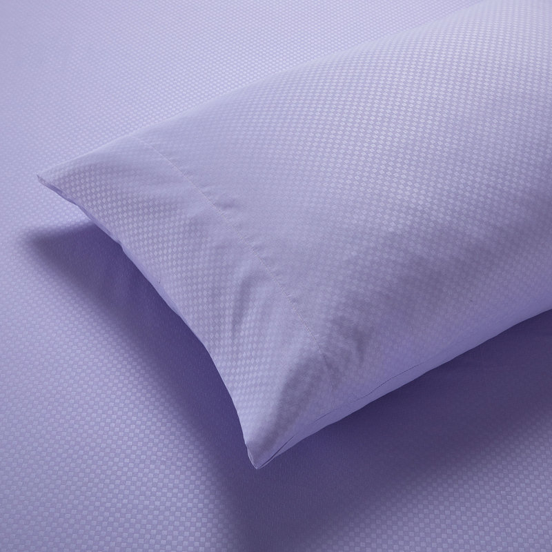 Ensemble de draps en microfibre , Lilas, Ensemble de draps pour très grand lit + 1 drap-ho