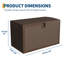 HAUSPROFI 71cm W Deck Box-131152166