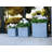 Wurster 3 Piece Lightweight Concrete Modern Square Outdoor Planter, 16 Inch Tall Set-33045140
