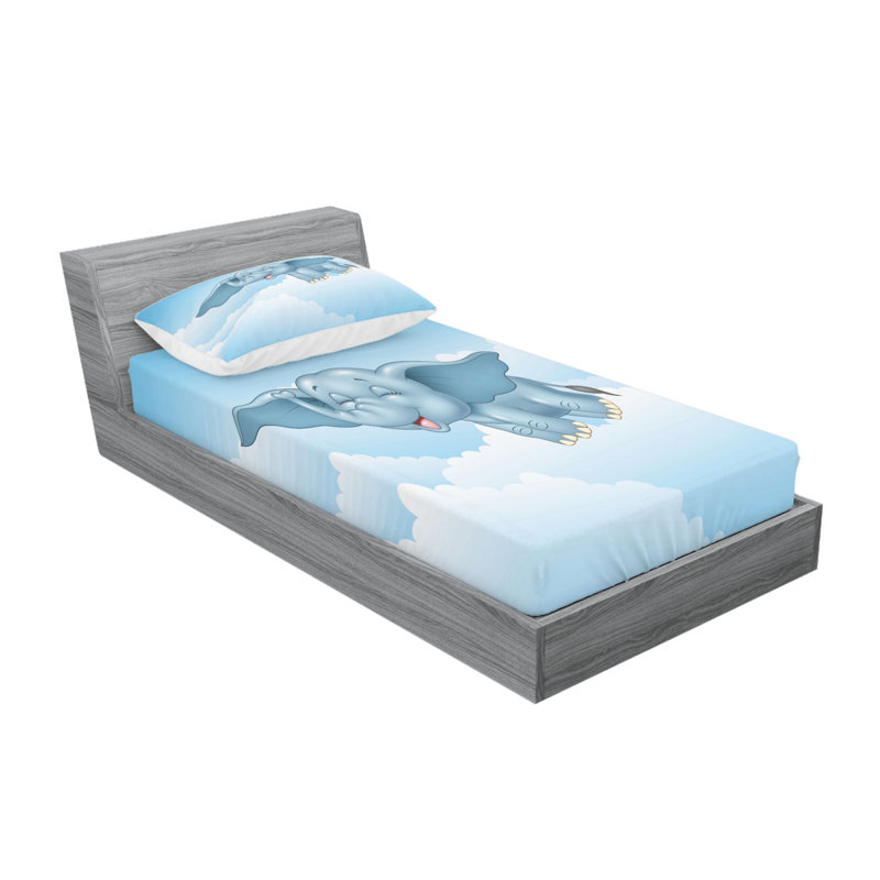 Microfiber Sheet Set, Twin XL Sheet Set with Fitted Sheet
