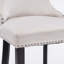 Tabouret de comptoir rembourré 26,70 po Tevy-983889685-1005414980