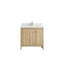 36 po. X P 22 po Meuble-lavabo central en quartz D-108953974