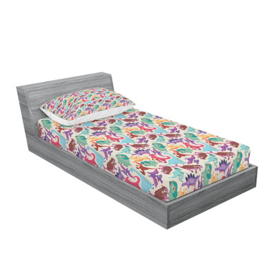 Ensemble de draps Dinosaurs Caricature