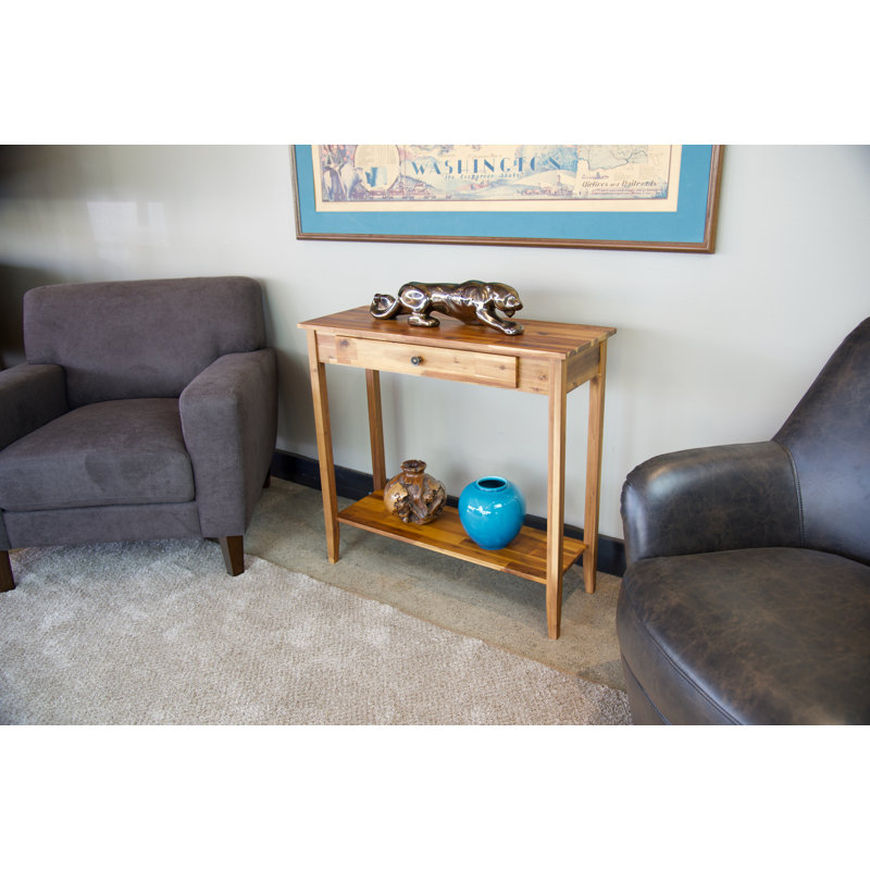 Hosteen 32'' Solid Wood Console Table, Natural