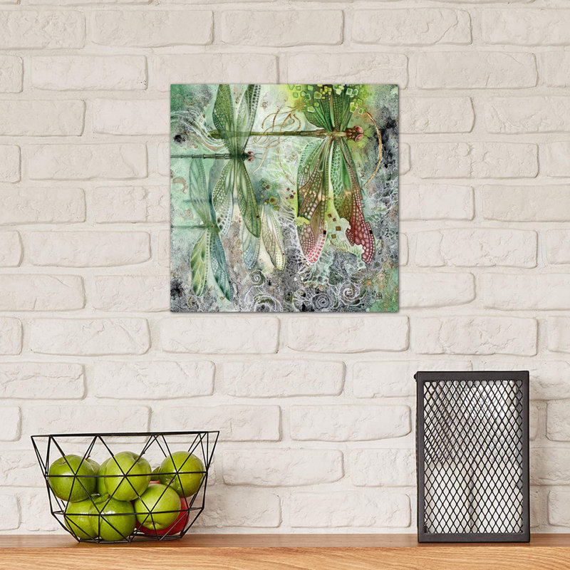 Flow by Stephanie Law - Wrapped Canvas Painting, Wrapped Canvas, 30.48 cm H x 30.48 cm W