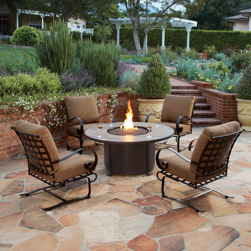 Classico Outdoor Lounge Chair, Copper Creek, Sash Denim