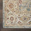 Tapis bleu à bordure Sahar-874877480