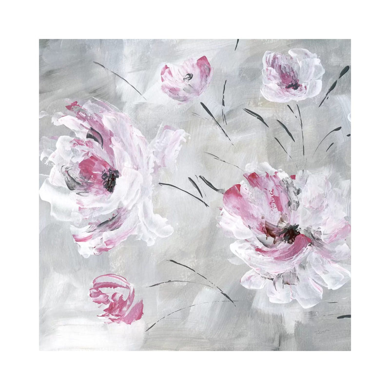 Blush Bloom by Katrina Craven - Wrapped Canvas Gallery-Wrapped Canvas Giclée, 93.98 cm H x 93.98 cm W x 1.91 cm D
