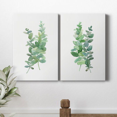 " Eucalyptus I " 2 - Pieces Painting Print