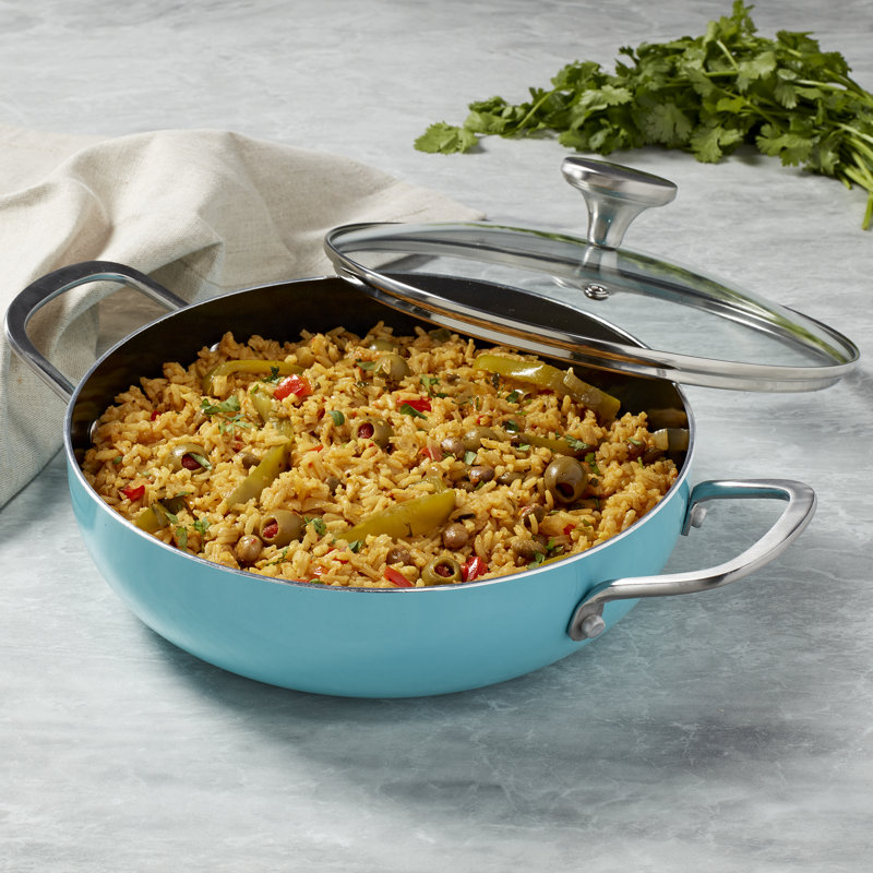 Sauteuse Infuse, 3 pte, Turquoise