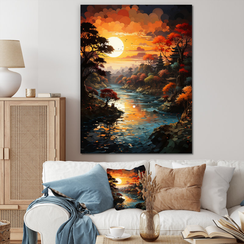 Trapeza Hinduisim Hindu Divinity This II, reproduction d'art sur toile, H 32 po x l 16 po x P 1 po, Toile tendue