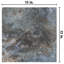 Carreau de mur et de plancher en pierre de porcelaine 12 po x 12 po Biotech Ocean-63909844