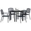 Square 5 - Piece 4 - Person Outdoor Table Set