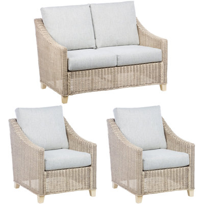 June 4 Piece Conservatory Sofa Set