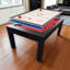 Table de jeu 3-en-1 7 pi STRIKE - Table de billard, air hockey et tennis de table avec dessus de salle à manger