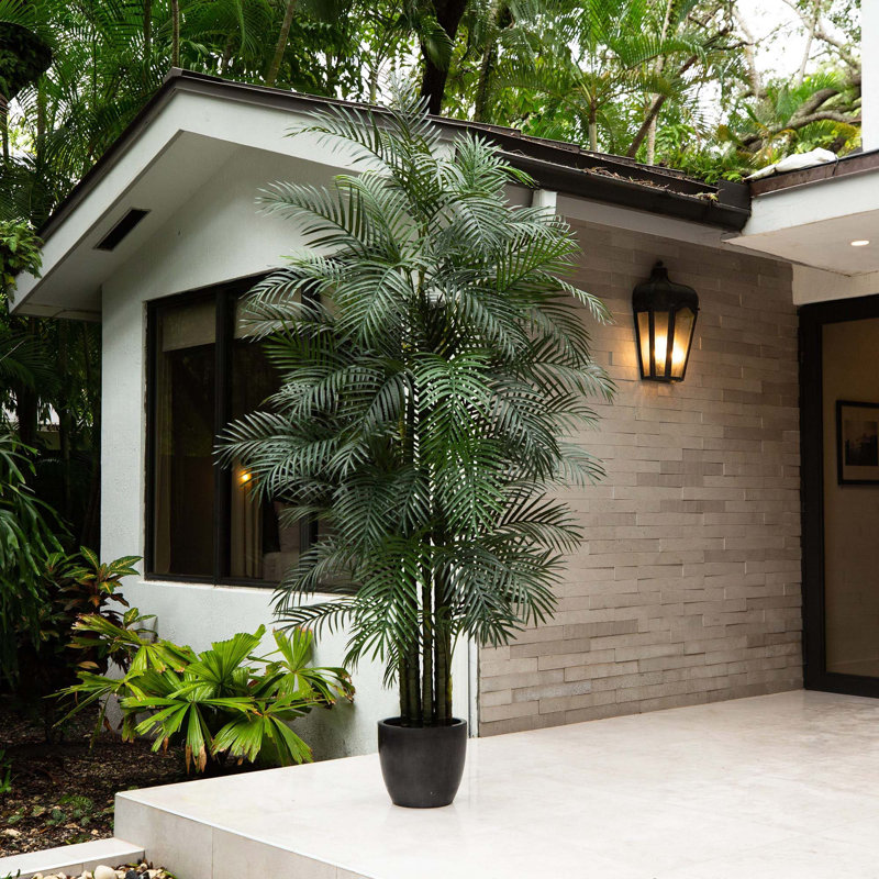 120'' Faux Palm Tree in Pot Liner