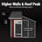 Scarsdale Wood Storage Shed, 12 ft. W x 16 ft. D, With Floor (DIY Assembly)-123493613-113449477-123493614