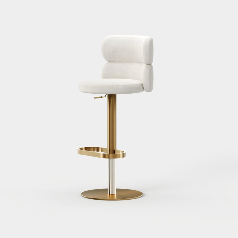 Height Adjustable Swivel Bar Stool