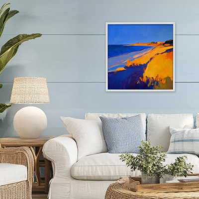 Complimentary Coast Seascape Framed Giclee, design by Walker Noble