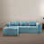 Chenille bleu menthe est en rupture de stock
