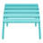 Outdoor Poly Adirondack Chair With Ottoman-1663242146