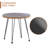 Gitschier 2 - Person Wicker Patio Dining Set with Round Table , Cushions Included-1877881184