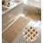 Waffle Bath Mat Set, Non Slip Bathroom Mat Set, Ultra Absorbent Bath Mats for Bathroom Decor, Extra Soft Floor Bathroom Rugs Sets 2 Piece, Washable Bath Rugs Set (20"×47" and 16"×24")-833671306