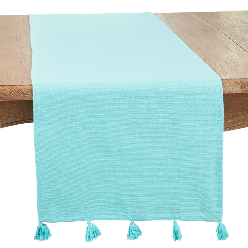 Chemin de table Minimalist Luxe, Turquoise