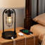 21.5” Table Lamp Set With Night Light And USB Ports
