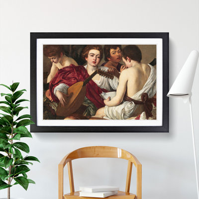 XX-A-1273X Music by Caravaggio - Picture Frame Painting