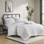 Édredon 3 pièces double / grand - blanc, rembourrage de 350 g / m², sécuritaire et doux