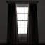 Rideau simple occultant 100% lin Lush Decor-75021100