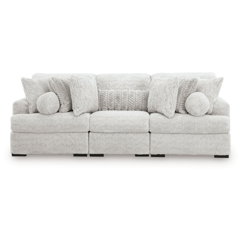 Cuddle Plush 3-Piece Sectional