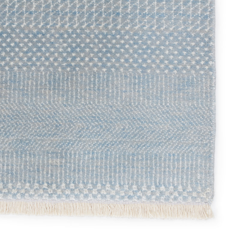 Tapis bleu ciel Radken, Rectangle de 10 pi x 14 pi