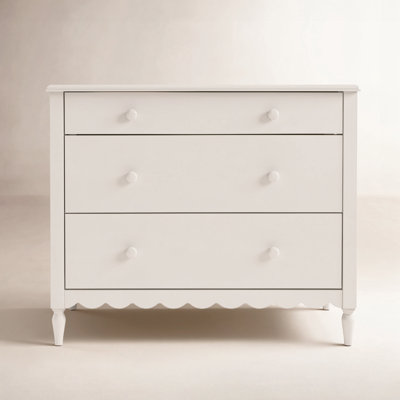 Charlotte 4 Drawer Dresser, Linen White