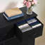  Commode haute 13 tiroirs en tissu, tour de rangement moderne-1160186342