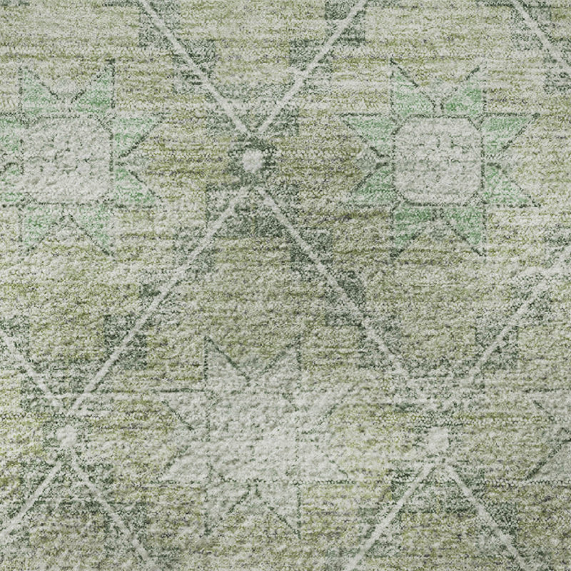 Premium Machine Washable Grilli AMF1858 Lattice Rug, Rectangle 10' x 14'